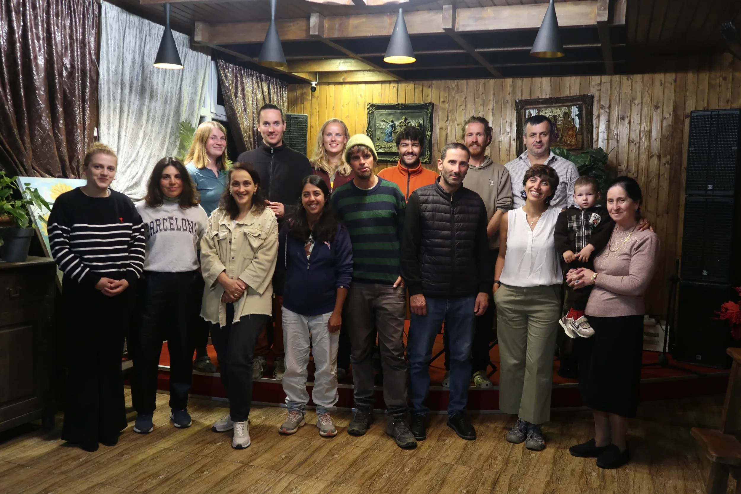 The BRC team posing together indoors at the end of the 2026 count season.