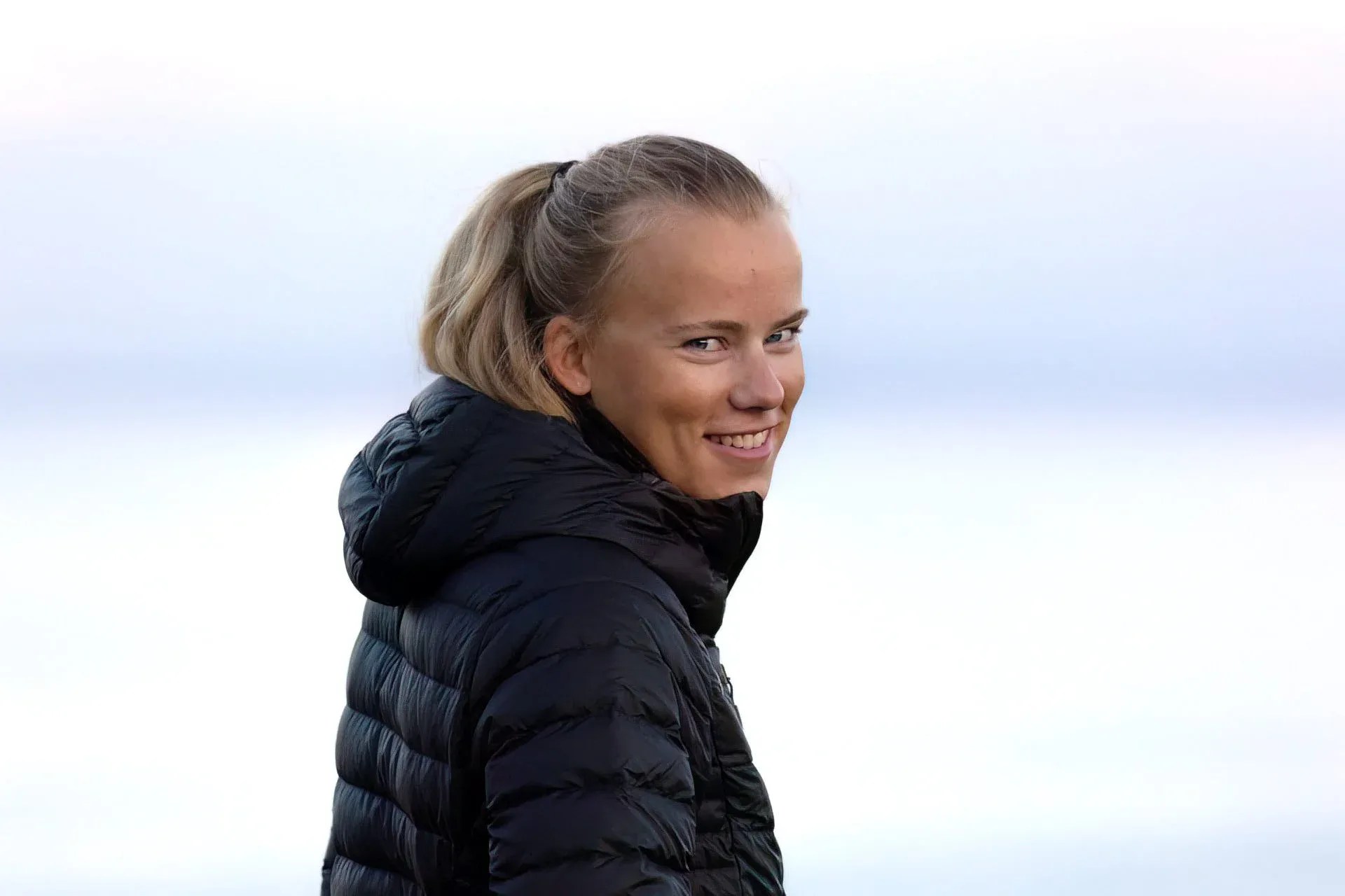Portrait of Elien Hoekstra, Batumi Raptor Count volunteer from The Netherlands